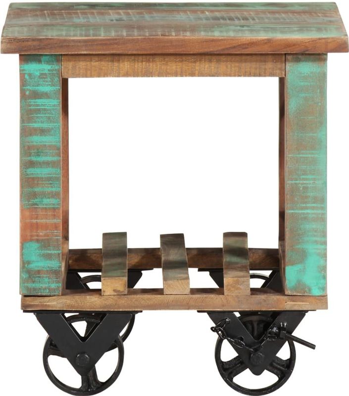 vidaXL-Bijzettafel-met-wielen-40x40x42-cm-massief-gerecycled-hout