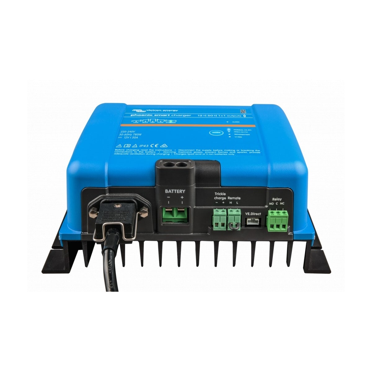 VICTRON Phoenix Smart IP43 Batterilader 12V 50A 1+1 kanaler
