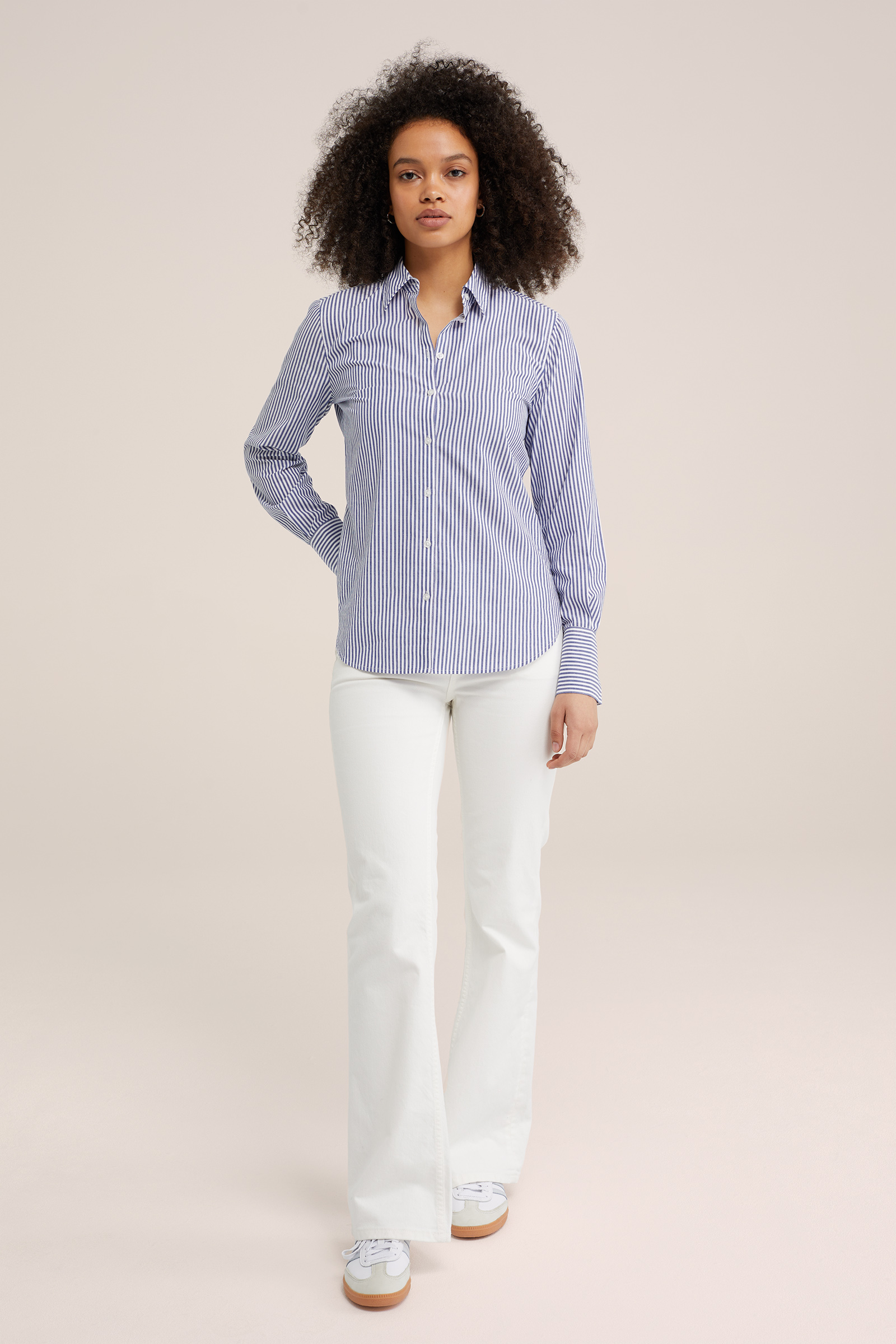 flared jeans Blue Ridge Gebroken wit