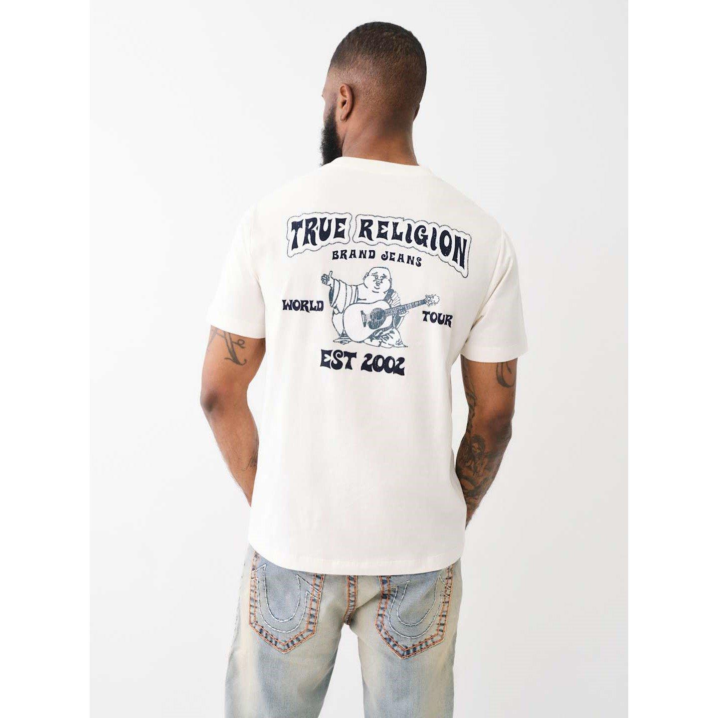 True Religion Ss Vint Flock T Sn99