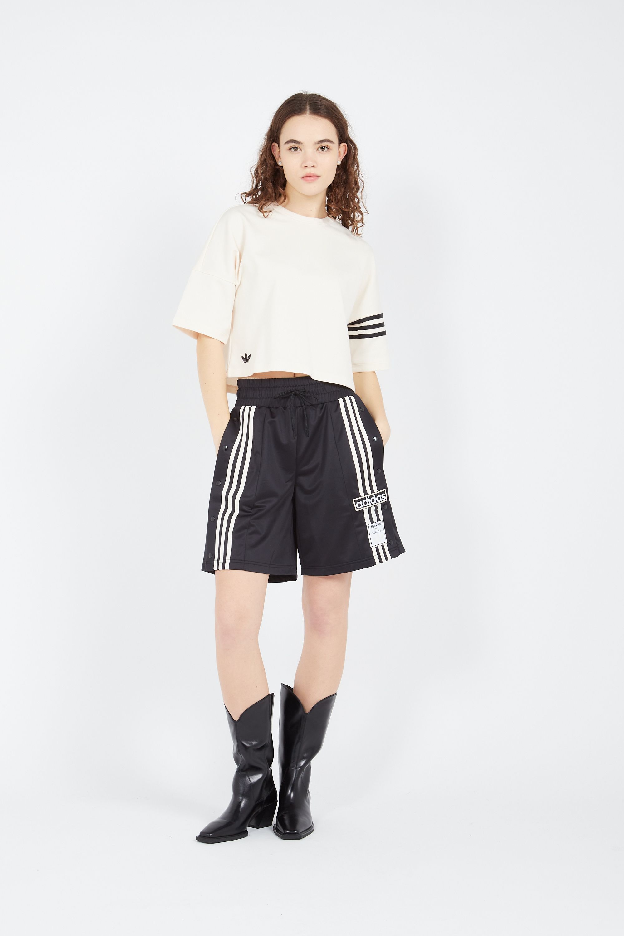 ADIDAS Top T-SHIRT Beige