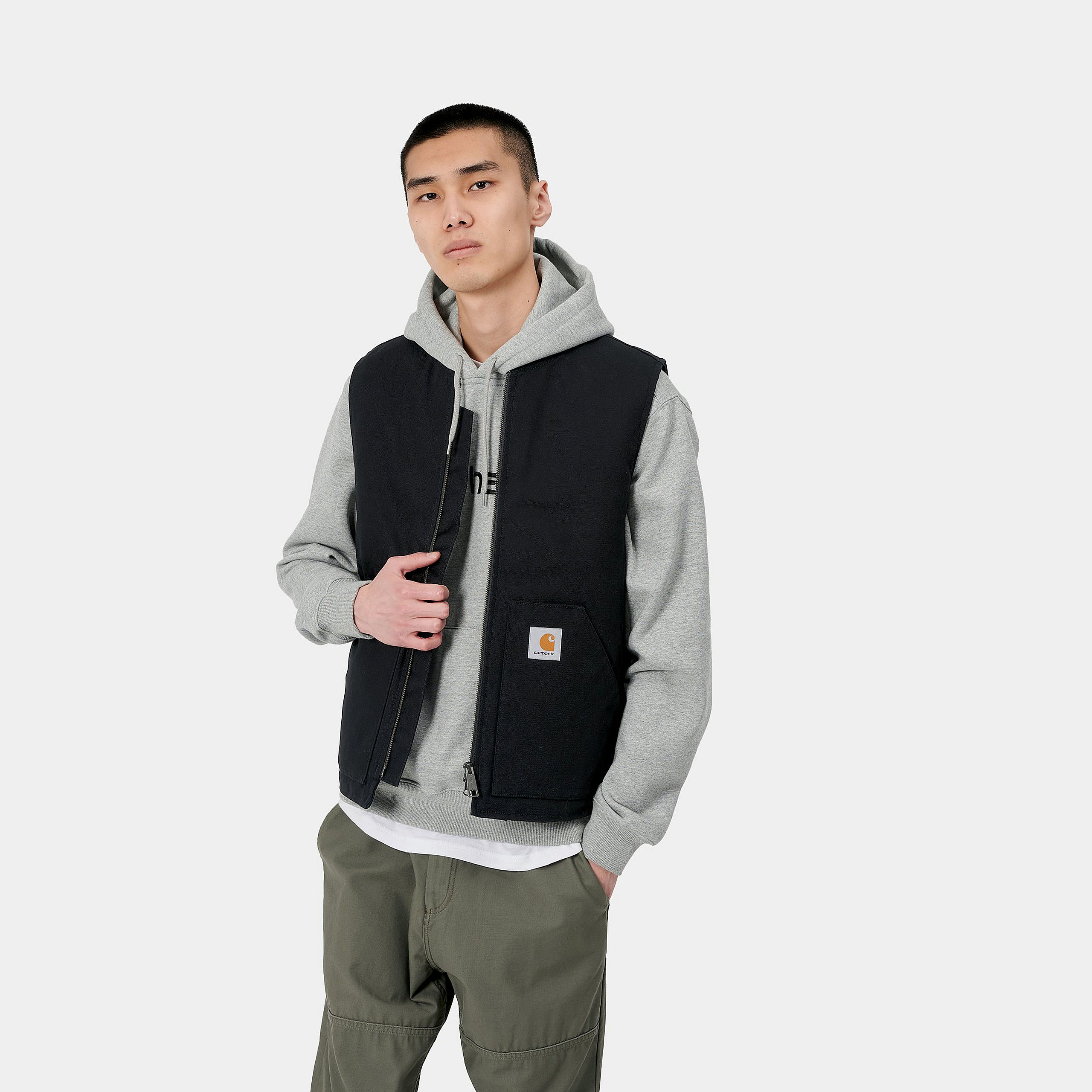Carhartt WIP Vest Black Rigid