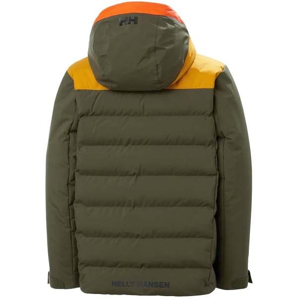 Veste de ski HELLY HANSEN JR CYCLONE JKT UTILITY GREEN