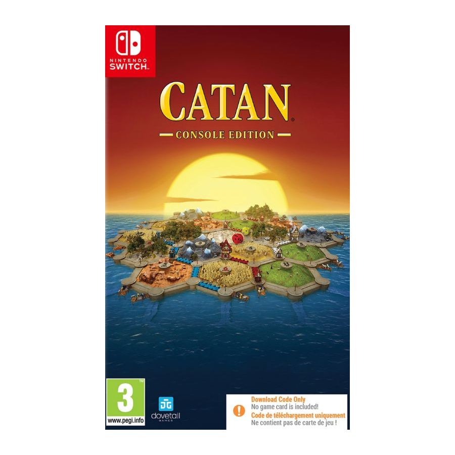 CATAN - Console Edition (Code in Box)- Nintendo Switch
