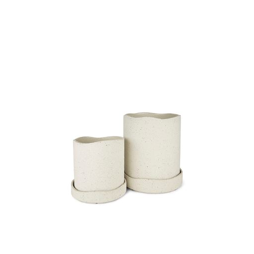 ferm LIVING Urneru Urtepotte, Hvid