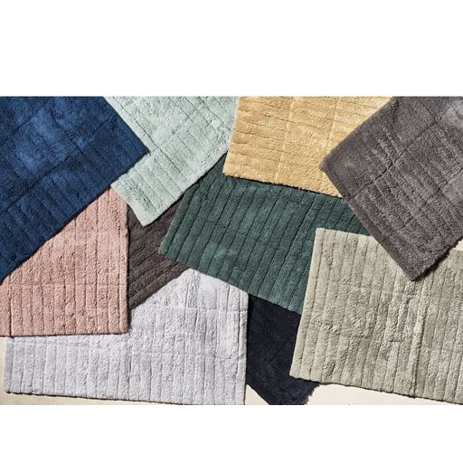 Zone Tiles Bademåtte, Grey, 50x80 cm