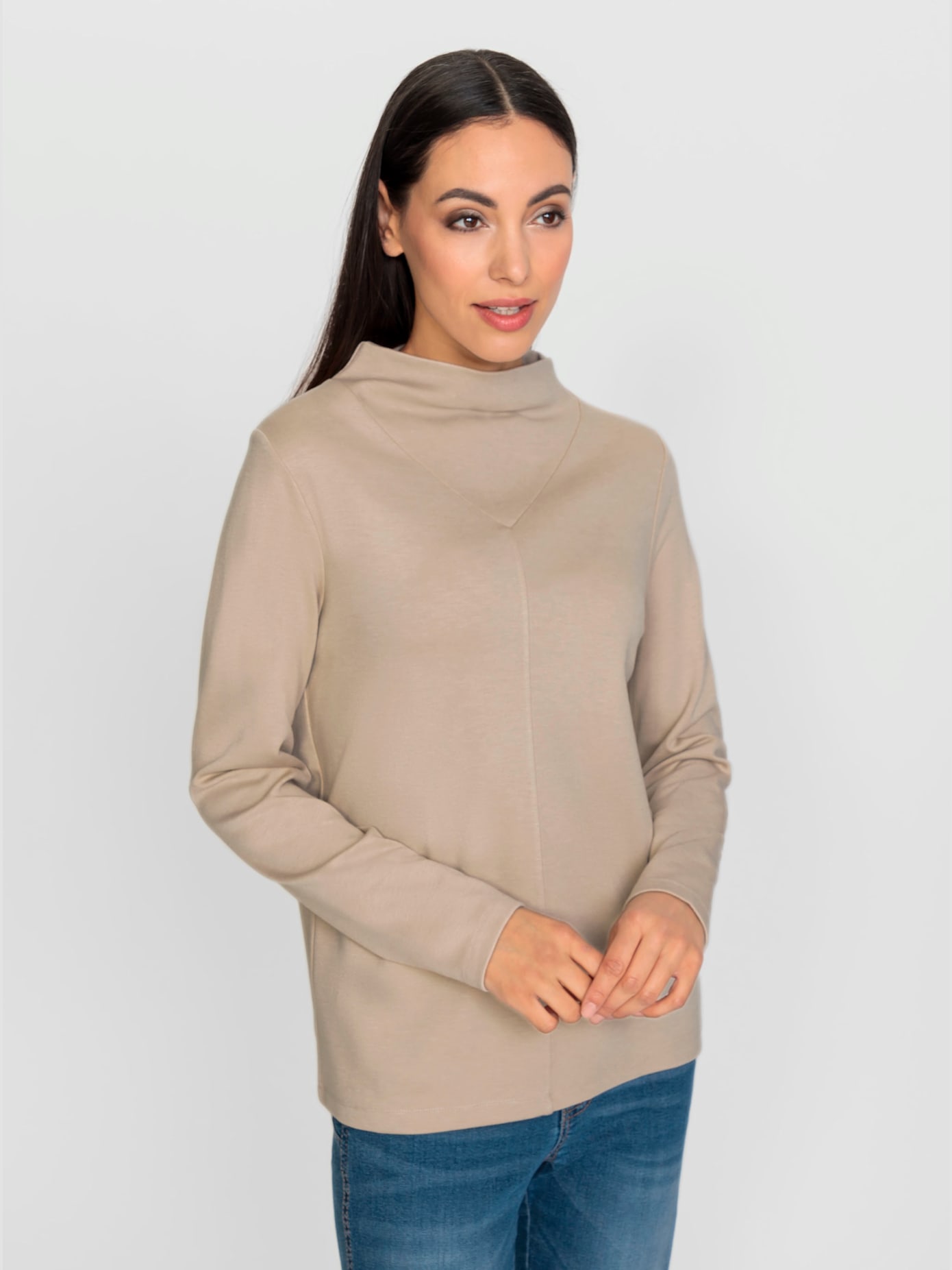 T-shirt col montant chaud