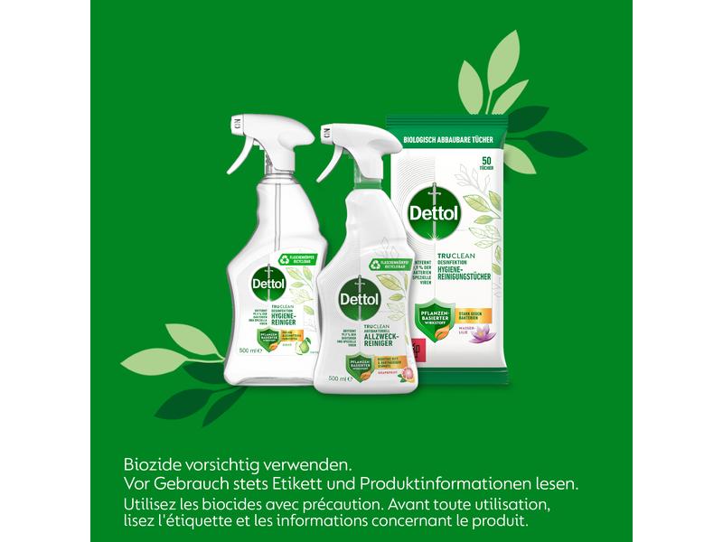 Dettol Allzweckreiniger Spray Grapefruit 0.5 l Reinigungsspray mit Grapefruitduft für eine hygienische Reinigung