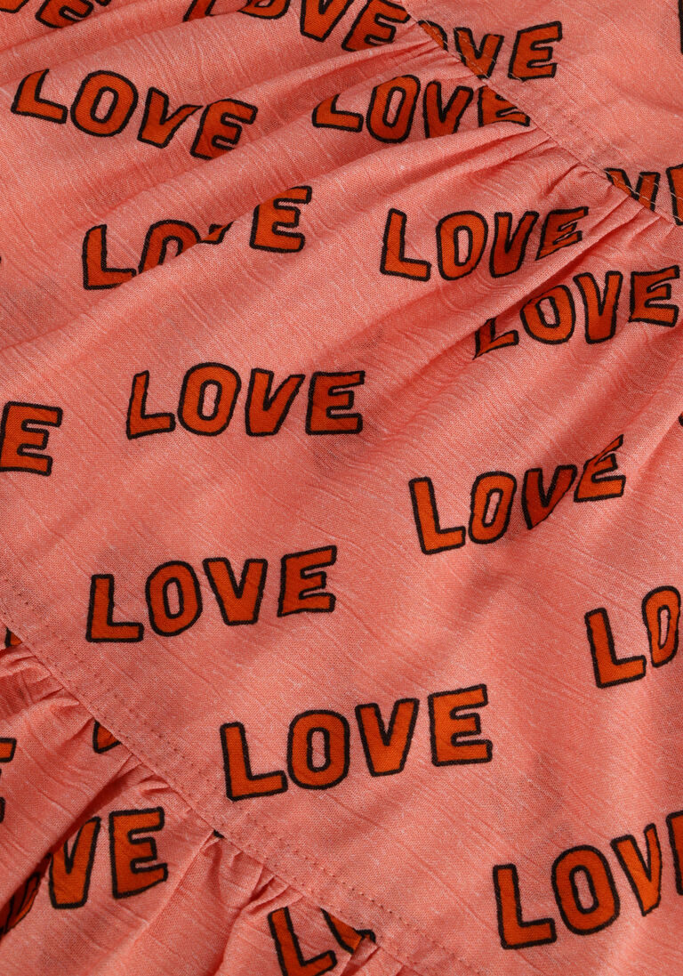 CARLIJNQ lichtroze carlijnq midirok love - flared skirt