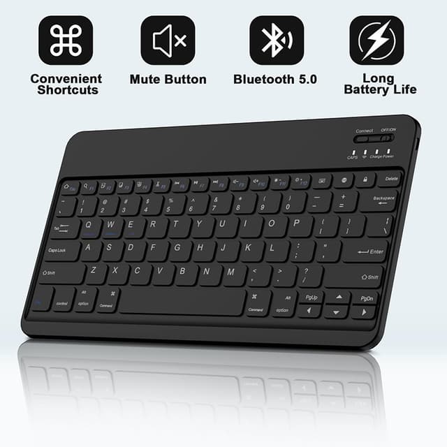 Beskyttende etui med tastatur til Samsung Galaxy Tab Samsung Galaxy Tab S7 FE 5G 12.4