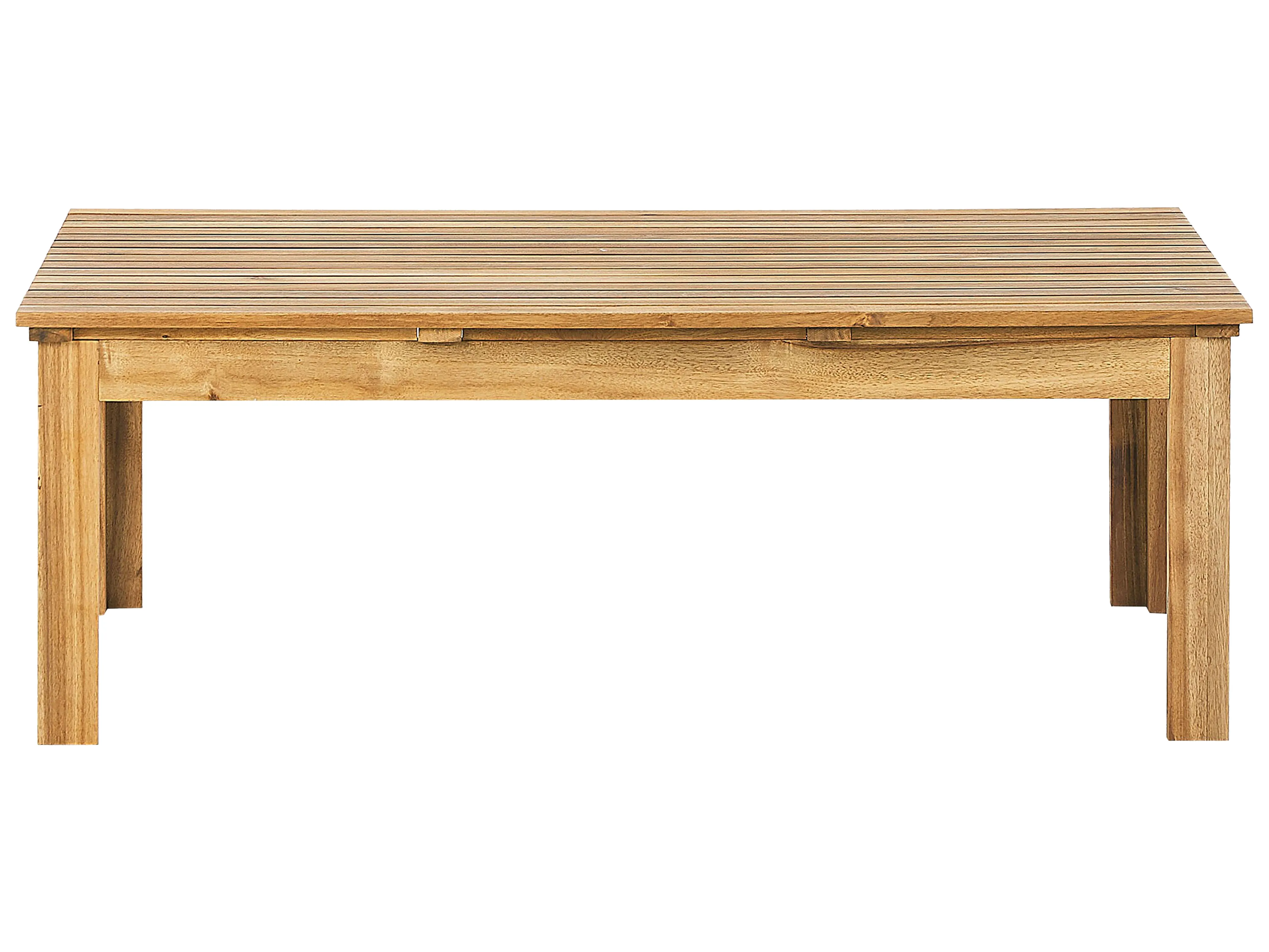 Loungeset met tafel 4-zits PACIFIC Acaciahout Zwart