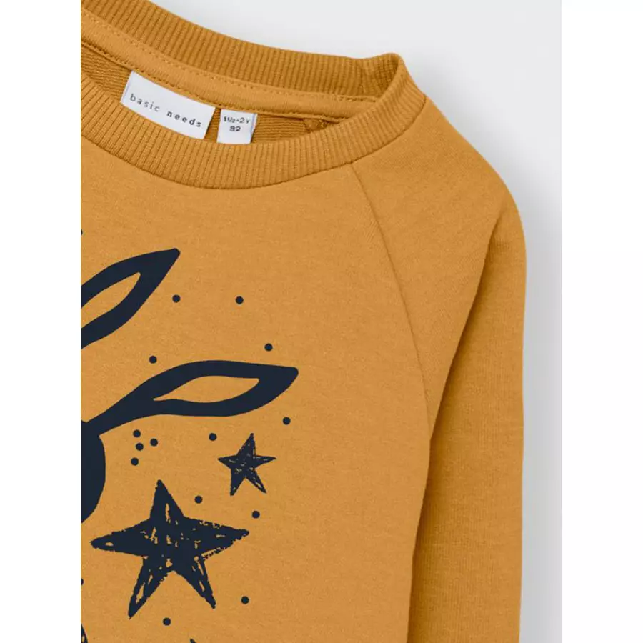 name it Sweatshirt Nmfveda Amber Gold