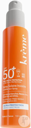 Krème Spray Solaire Invisible IP50+ 150ml