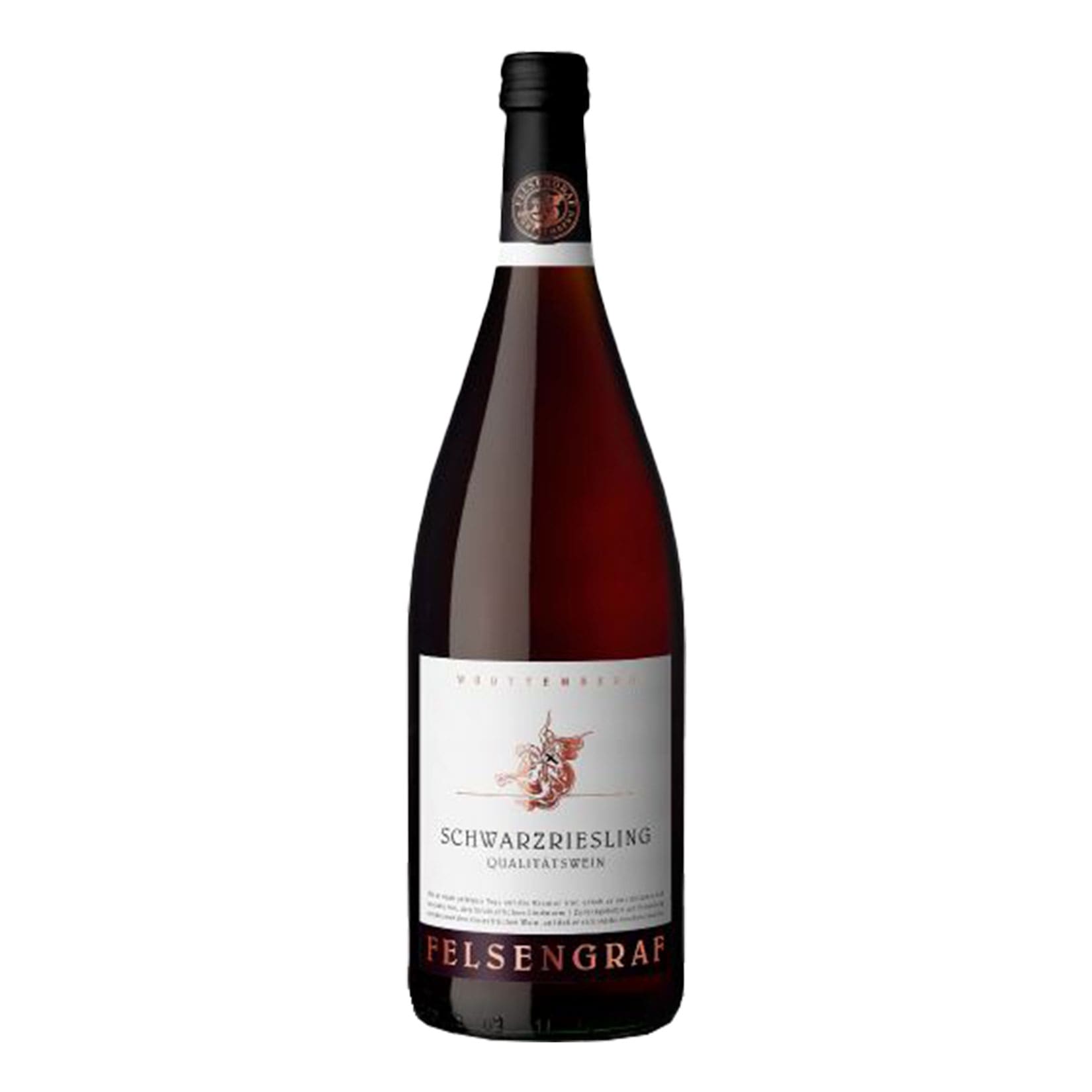 Felsengraf Württemberg Schwarzriesling QbA 13,0 % vol 1 Liter