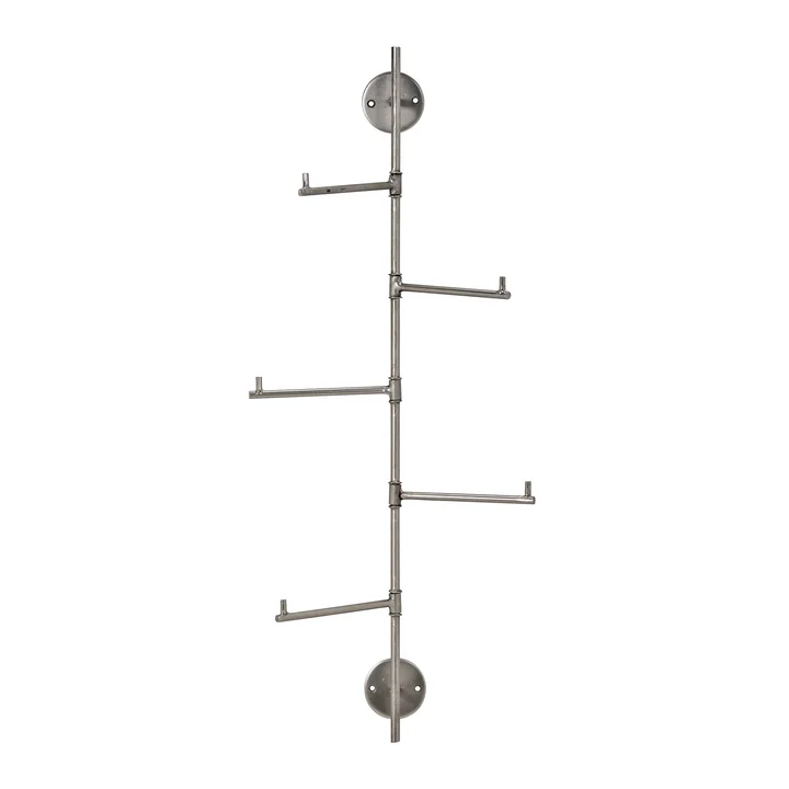 House Doctor - Flex Hakenleiste, H 70,5 cm, silber