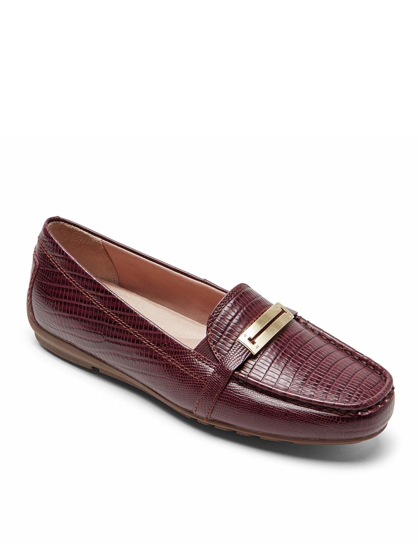 Tmd R Ornament Oxblood Brown Moccasins