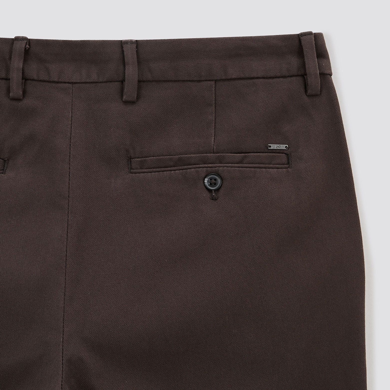 Pantalon chino slim urbain 'le parfait by JULES' Marron