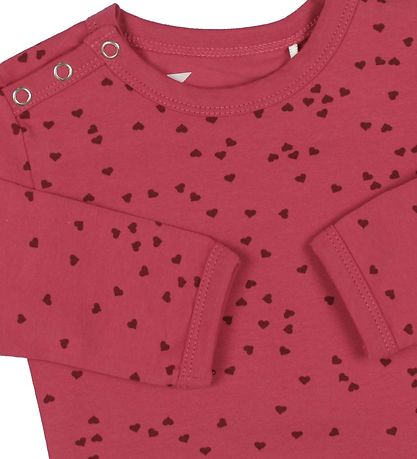 Danefæ Body l/ä - Pink m. Herzen