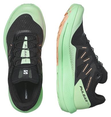 Chaussures de Trail Femme Salomon Pulsar Trail Noir/Vert