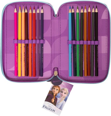Disney Frozen Dobbeltpennal, Lilla