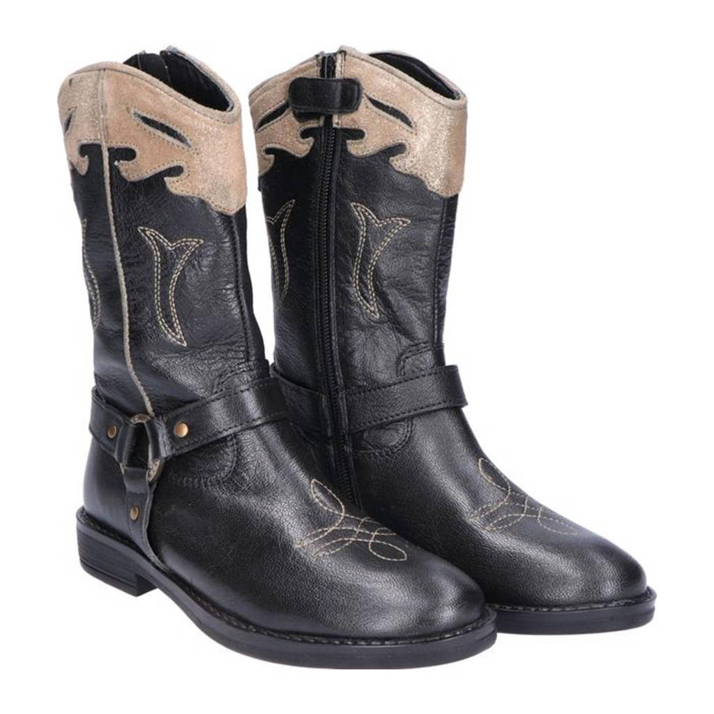 Kipling Fendy Aleren cowboylaarzen zwart