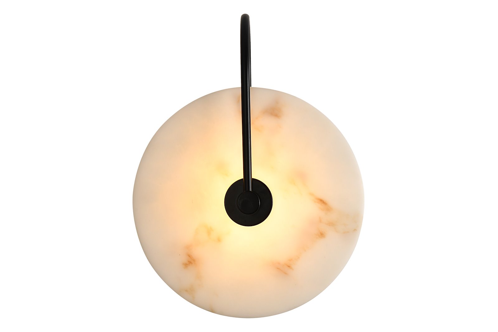 Avry vegglampe Alabast glass Ø25cm med LED lyskilde 5W