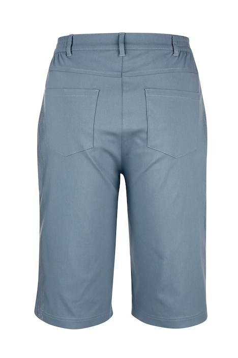 Bermuda, Straight Fit, seitlicher Silberdruck, 4-Pocket