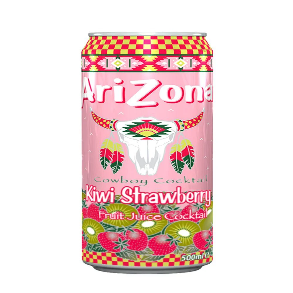 Canette boisson Arizona kiwi fraise 50cl