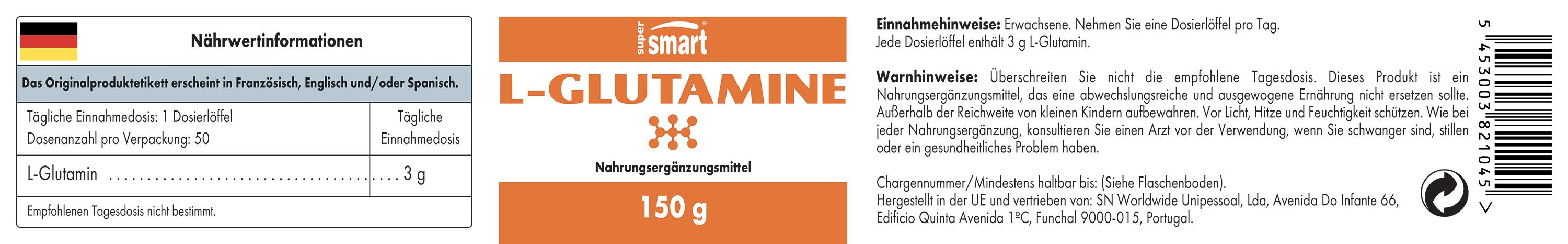 L-Glutamin - SuperSmart