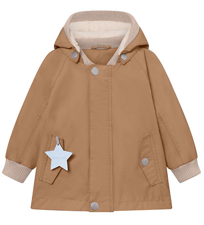 Mini A Ture Sommerjacke - MatWally Fleece - Biber Brown