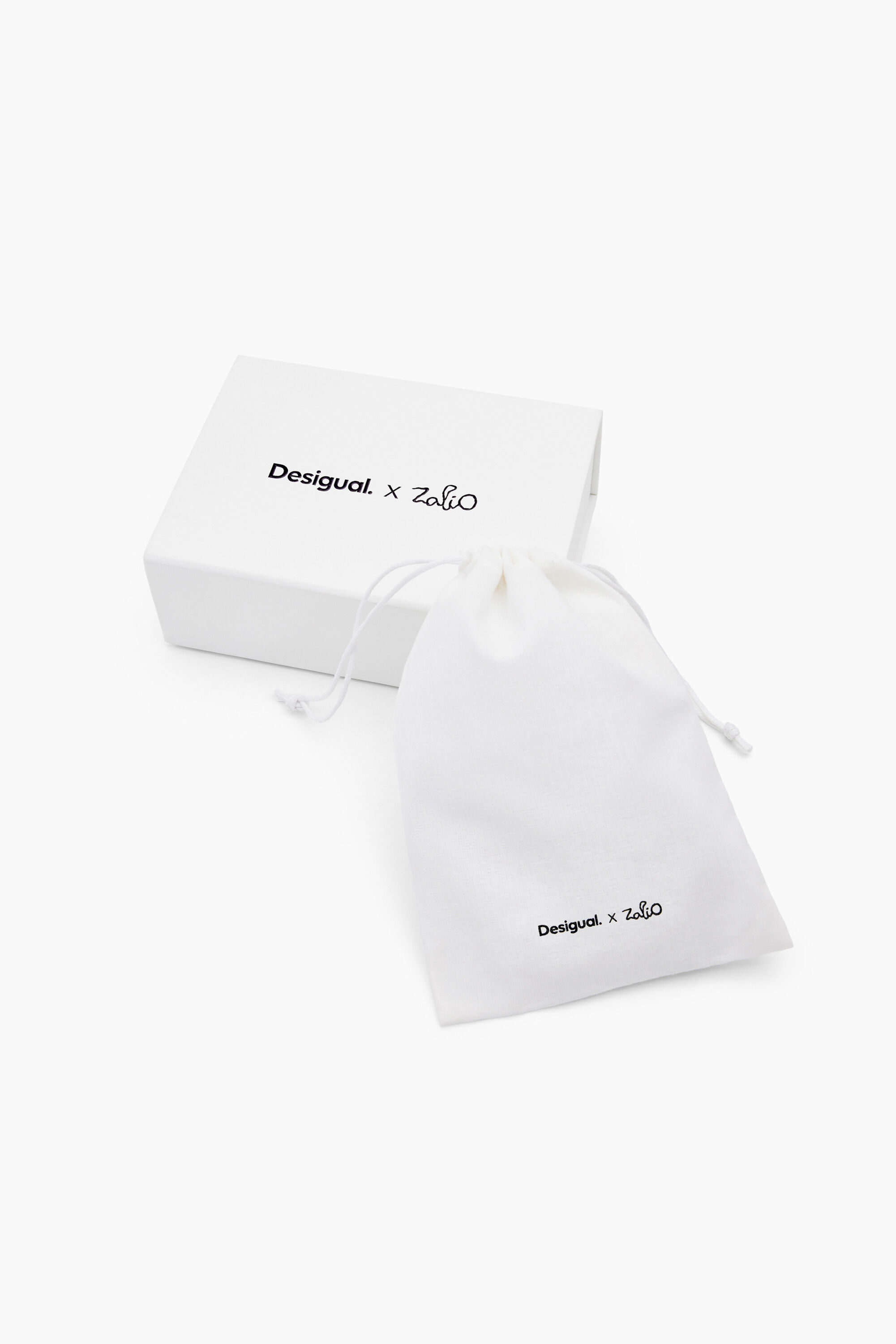Pendientes de aro trenza banho prata Zalio