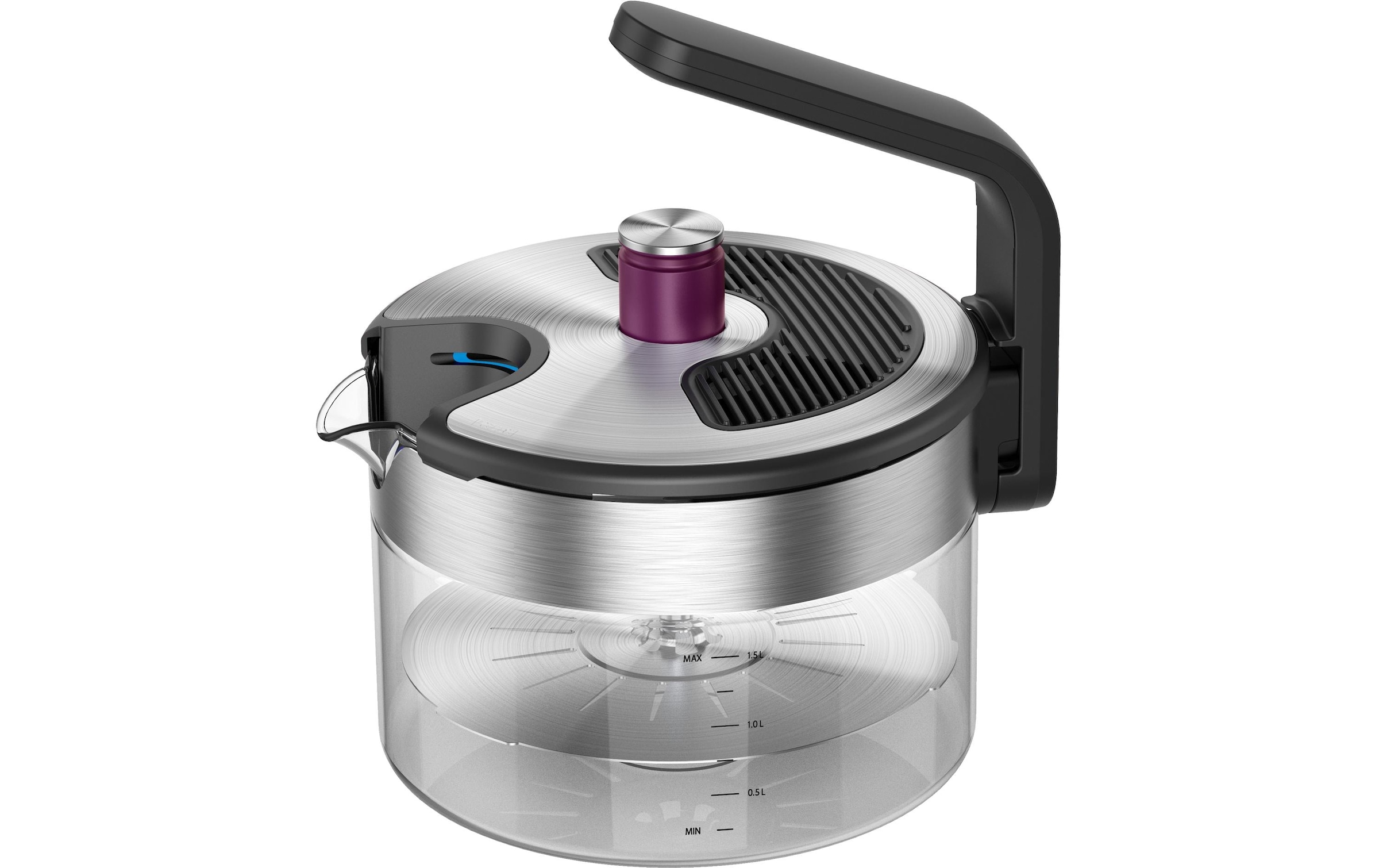 Wasserkocher »Kezzel Induktiv 45413 l, Transparent« 1,5 l