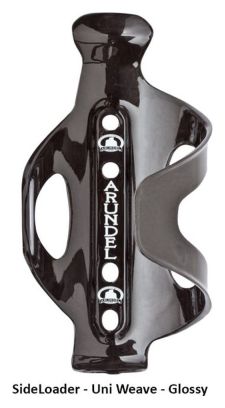 Porte-Bidon Arundel Side Loader Gauche UD Noir Brillant