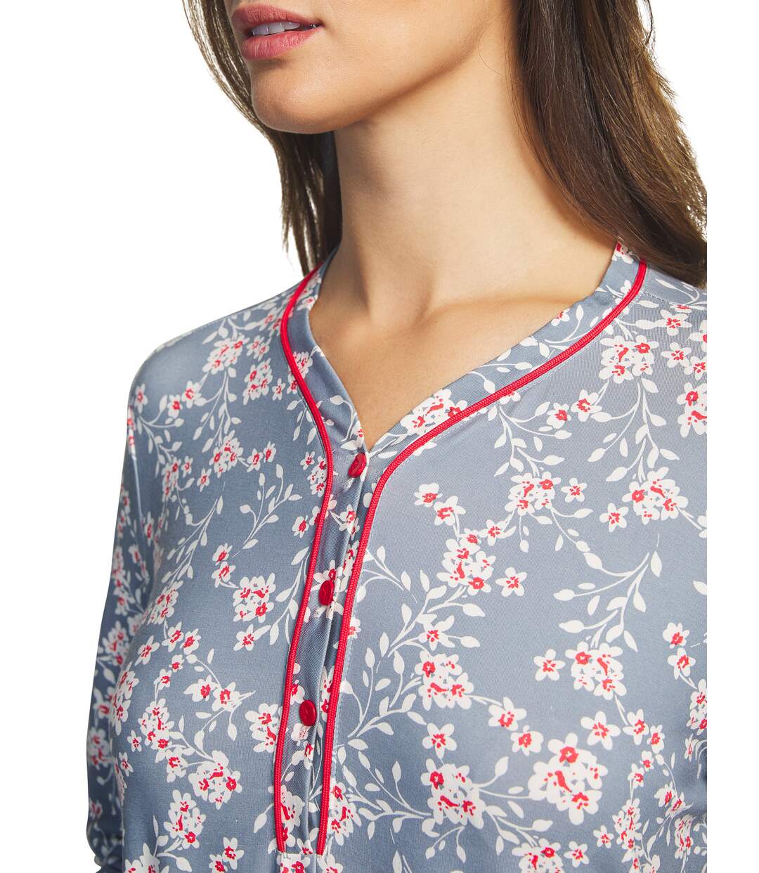 Chemise de nuit manches longues Liberty Selmark