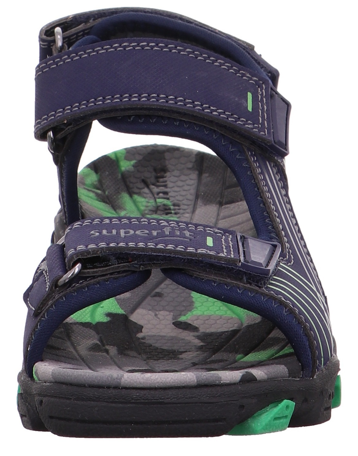 Superfit Sandale »OCEAN KOMBI HENRY«  , Sommerschuh, Klettschuh, Outdoorschuh, mit 3 Klettverschlüssen