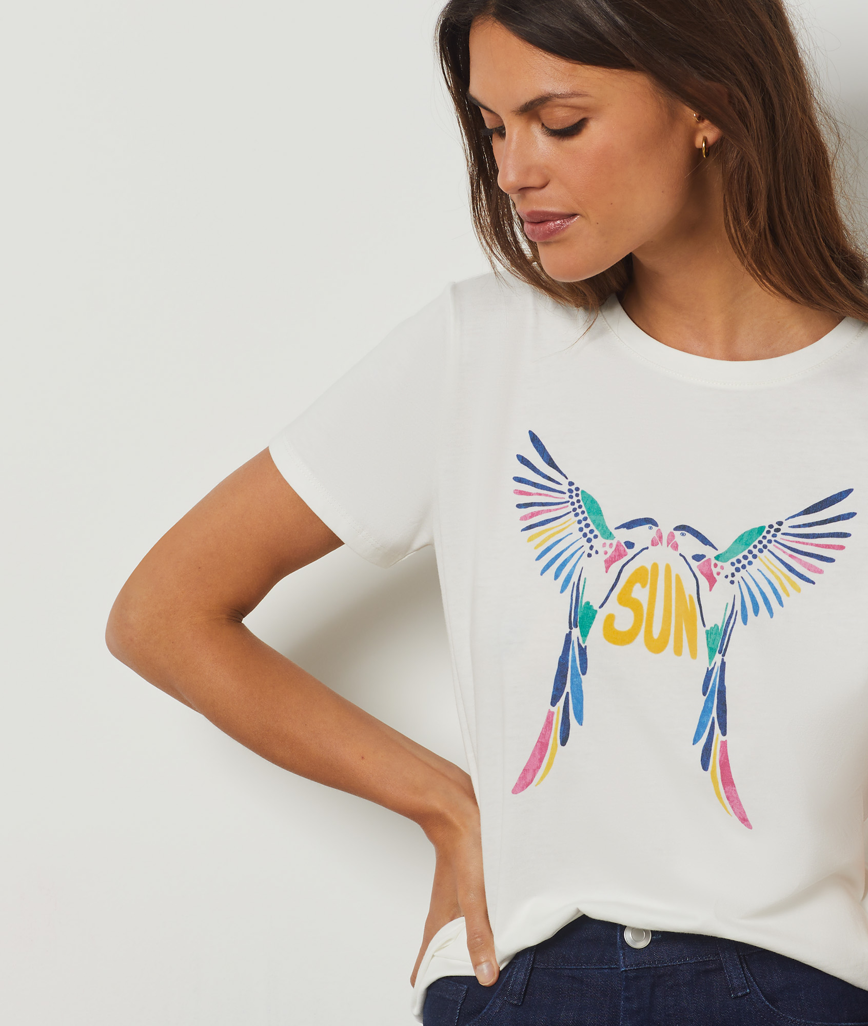 T-shirt manches courtes 100% coton