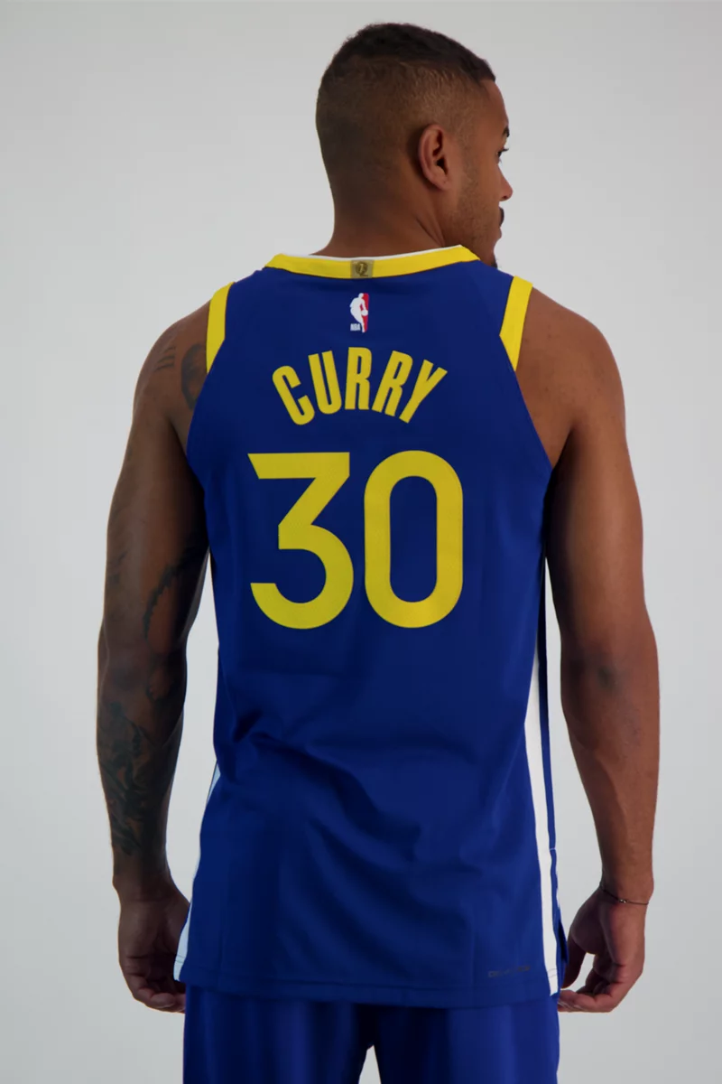 Nike Golden State Warriors Icon Edition Stephen Curry Herren Basketballtrikot