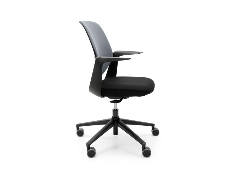 Profim Bürostuhl Trillo Pro 21ST Schwarz/Weiss kariert Trillo Pro – Der schlichte Bürostuhl für das Homeoffice oder das elegante Büro