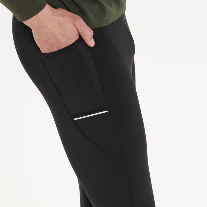 Endurance Herre Lange tights Energy 3/4 Tights Sort