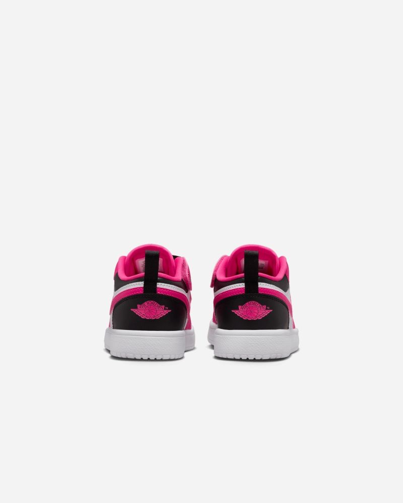 Chaussures Nike Air Jordan 1 Low Alt Blanc & Rose pour enfant