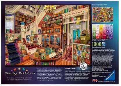The Fantasy Bookshop 1000 Piece Jigsaw Puzzle (Jigsaw)