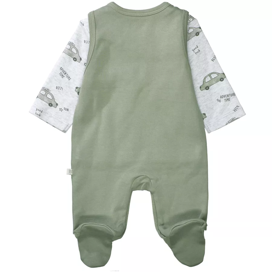 Staccato Strampler+Shirt olive