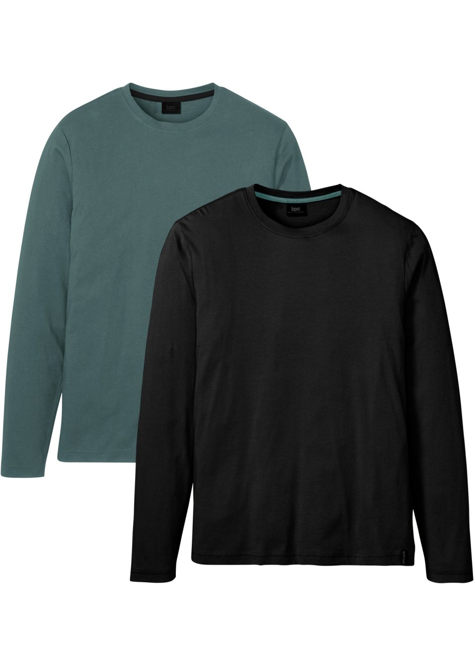 Lot de 2 T-shirts manches longues confort pour le ventre