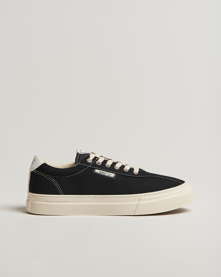 Stepney Workers Club Dellow 02 Cupsole Canvas Sneaker Black