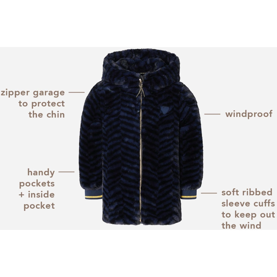 Noppies Winter jacke Nurren Black Iris