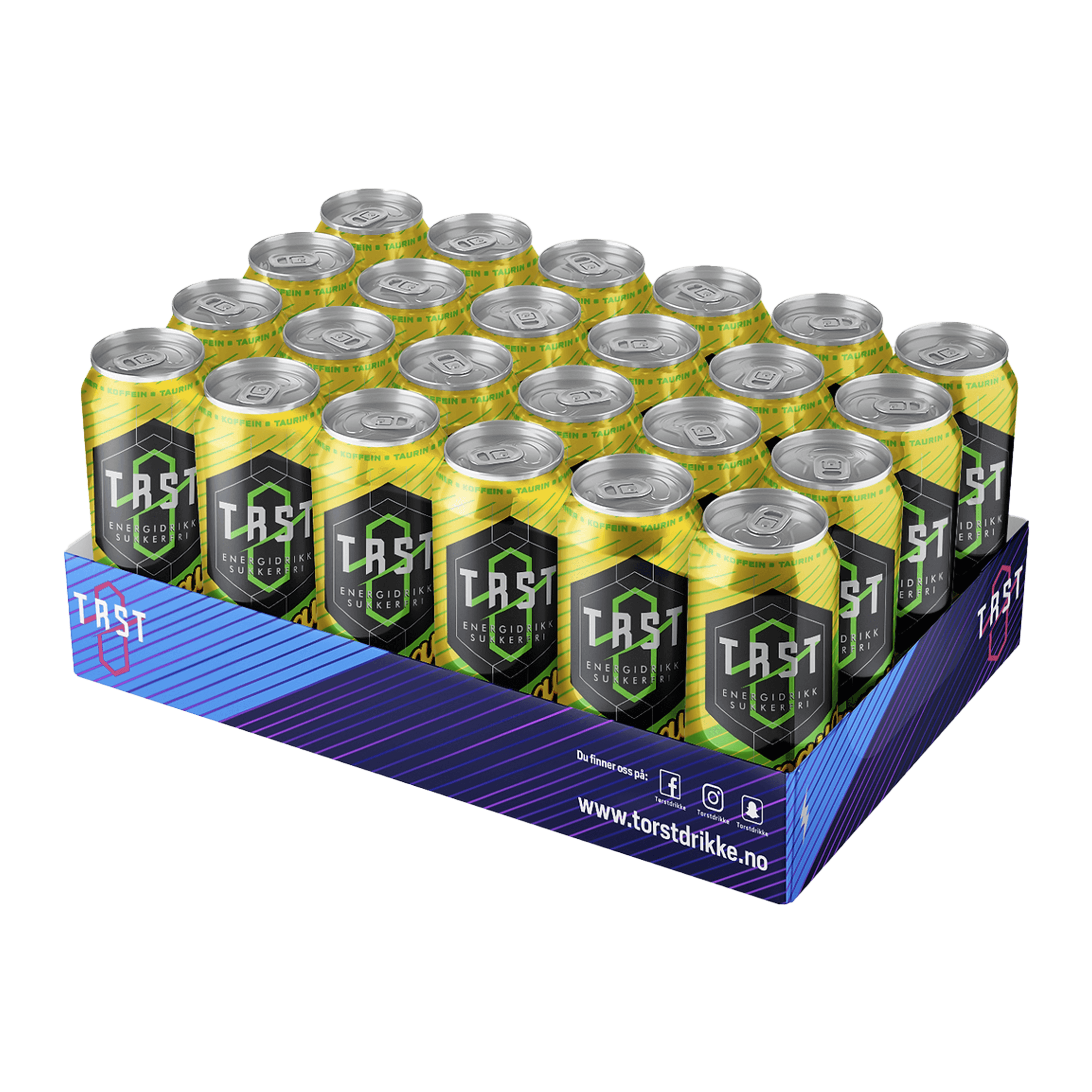 Tørst Energidrikk Tørst Sukkerfri 500 ml - 24 stk. - Drikke