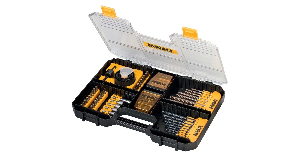 DEWALTT-Stak Universal-Set DT71569 boor- en bitset  (100-delig)
