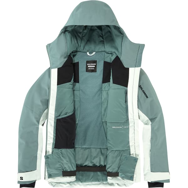 Veste de ski SALOMON BRILLIANT JACKET W MISTY BLUE/NORTH ATLA