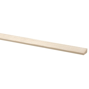 Glaslat grenen 10x19 mm lengte 270 cm
