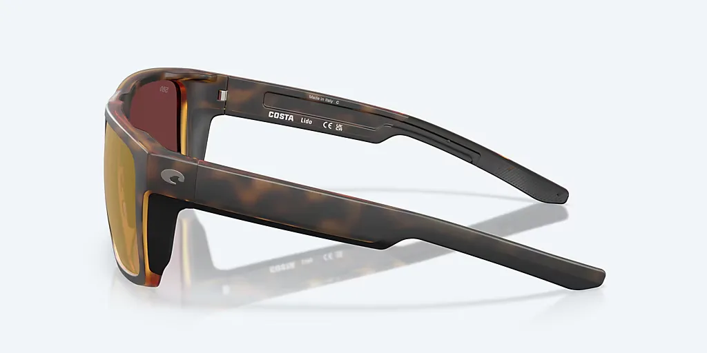 Costa Del Mar Lido Gold Mirror/Matte Tortiose
